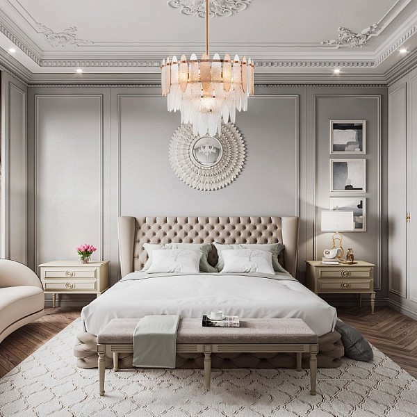 Люстра на штанге Arte Milano Sorrento-1309 золото арт. 371309/6/300/400 GD