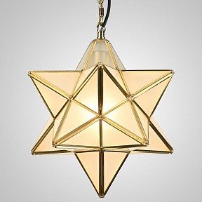 Подвесной светильник Imperiumloft Star Frosted Glass золото арт. 40,1574