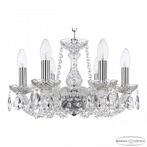 Подвесная люстра Bohemia Ivele Crystal 119 никель арт. 119/6/141 Ni