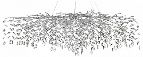 Подвесная люстра Odeon Light Delica серый арт. 4970/16