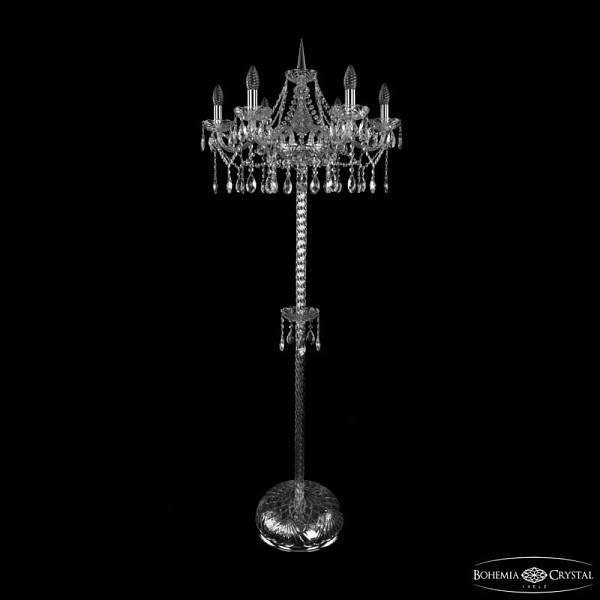 Торшер Bohemia Ivele Crystal 1413 никель арт. 1413T2/6/200-160 Ni