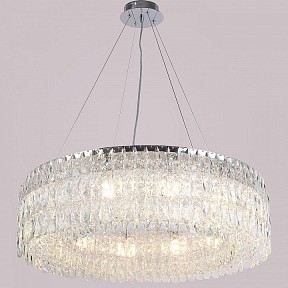 Подвесная люстра ILLUMICO IL5063 хром арт. IL5063-800PZF-25 CH ELITE