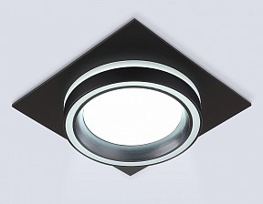Встраиваемый светильник Ambrella Light TU черный арт. TU5230