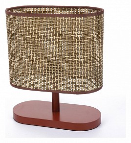 Настольная лампа декоративная Lumion Maderana коричневый арт. 8202/1T