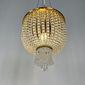 Подвесная люстра Imperiumloft Jacqueline White Sconce латунь арт. 44,444