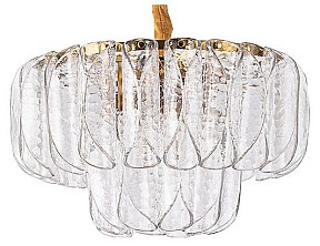Подвесная люстра Arte Lamp Evelyn коричневый арт. A4073LM-7PB