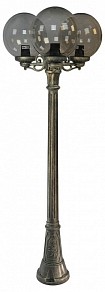 Фонарный столб Fumagalli Globe 300 бронза арт. G30.158.S30.BZE27