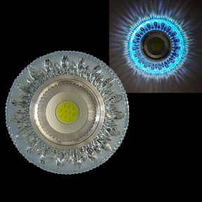 Встраиваемый светильник Reluce  хром арт. 42201-9.0-001PL MR16+LED3W LBL