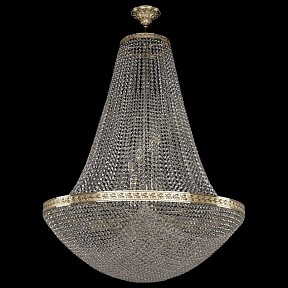 Светильник на штанге Bohemia Ivele Crystal 1932 золото арт. 19321/H2/90IV G