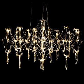 Подвесная люстра Kink Light Галанта золото арт. 07882-63,33(21)