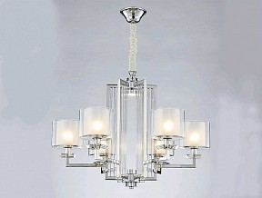 Подвесная люстра Newport 4400 металл арт. 4406+1/C chrome