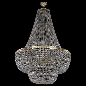 Светильник на штанге Bohemia Ivele Crystal 1910 золото арт. 19101/H2/100IV G