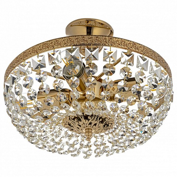 Люстра на штанге Arti Lampadari Favola Gold золото арт. Favola E 1.3.30.101 G