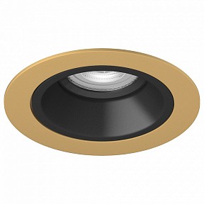 Встраиваемый светильник Lightstar Domino золото арт. D61307BMOD