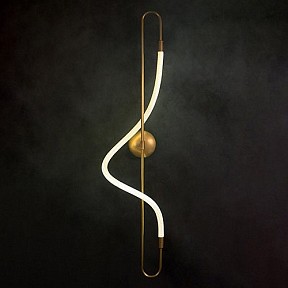 Накладной светильник O-LUCE Aura Sconce латунь арт. 18807061