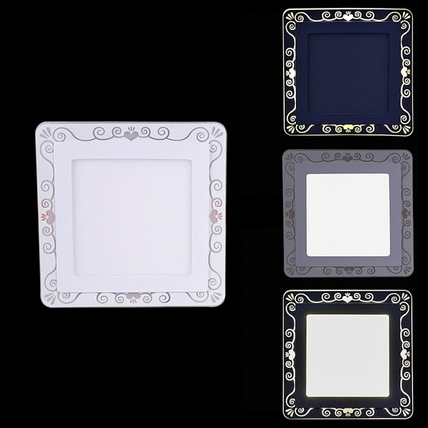 Встраиваемый светильник Reluce  белый арт. 65006-9.0-001RD LED6+3W WT