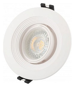 Встраиваемый светильник Denkirs DK3029 белый арт. DK3029-WH