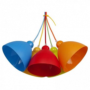 Подвесной светильник MW-Light Улыбка голубой арт. 365014505