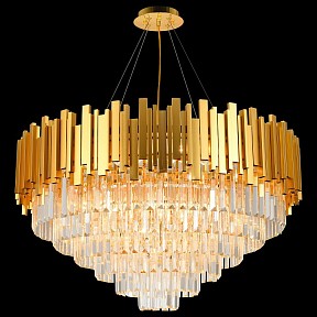 Подвесной светильник Natali Kovaltseva VERTIGO золото арт. VERTIGO 81440/12C GOLD