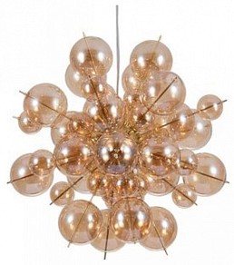 Подвесная люстра Arte Lamp Molecule желтый арт. A8313SP-6GO