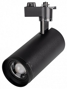 Светильник на штанге Jazzway  черный арт. PTR 0728 ZOOM 28w 3000K 15-60° BL IP40