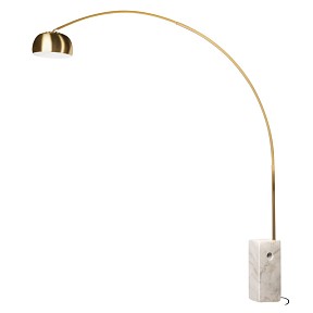 Торшер Loft it Arco белый арт. 5000 Gold