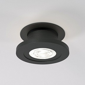 Встраиваемый светильник Elektrostandard Surf черный арт. 25084/LED