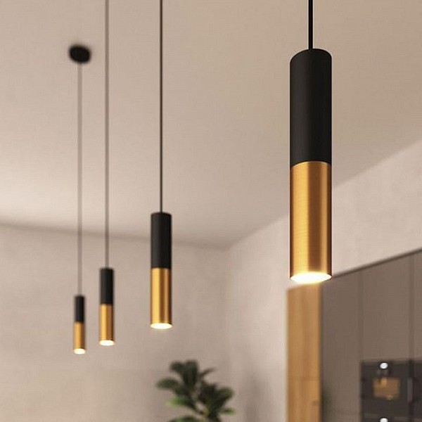 Подвесной светильник Reluce Technical 16032 золото арт. 16032-0.9-001IL LED5W BK+GD