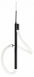 Подвесной светильник Kink Light Далия черный арт. 08040K-1A,19(4000K)