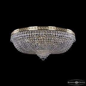 Потолочная люстра Bohemia Ivele Crystal 1927 золото арт. 19271/90IV G