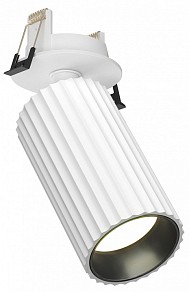 Встраиваемый светильник Maytoni Calipso белый арт. C110CL-01-GU10-W