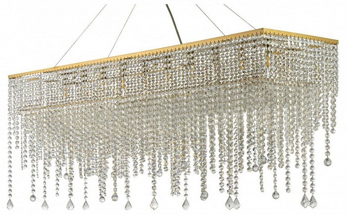 Подвесная люстра Arti Lampadari Milano желтый арт. Milano E 1.5.120X30.105 G