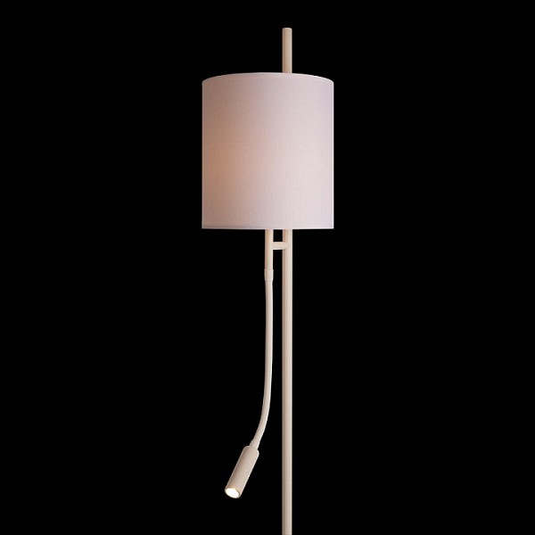 Торшер с подсветкой Loft it Ritz белый арт. 10253F/B White