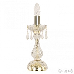 Настольная лампа декоративная Bohemia Ivele Crystal 104 золото арт. 104L/1-27 G