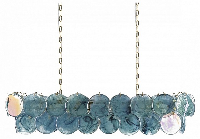 Подвесная люстра Loft it Lolly бронза арт. 10492/1200R Blue