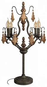 Настольная лампа декоративная Loft it Chateau черный арт. 10559T