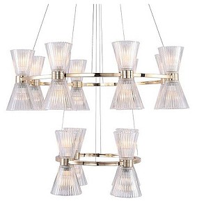 Подвесная люстра Newport 3610 золото арт. 3616/S gold new