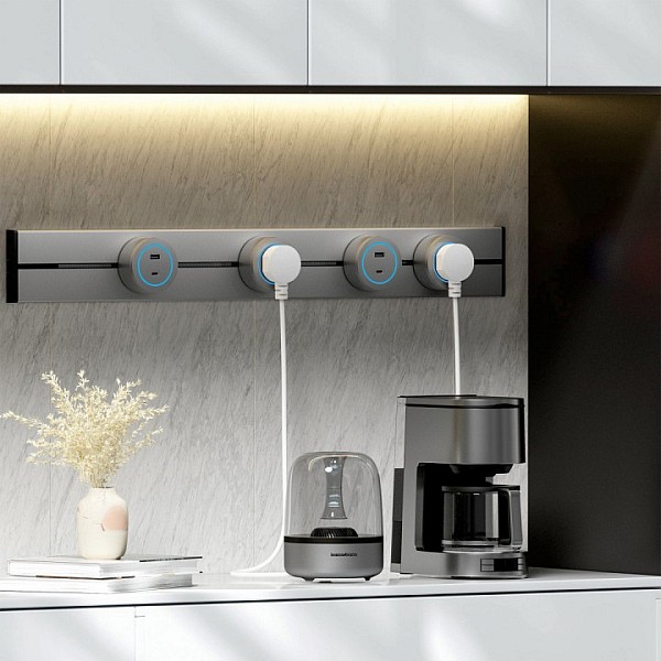 Трек Arte Milano Am-track-sockets-39 металл арт. 392301TO/100 Silver
