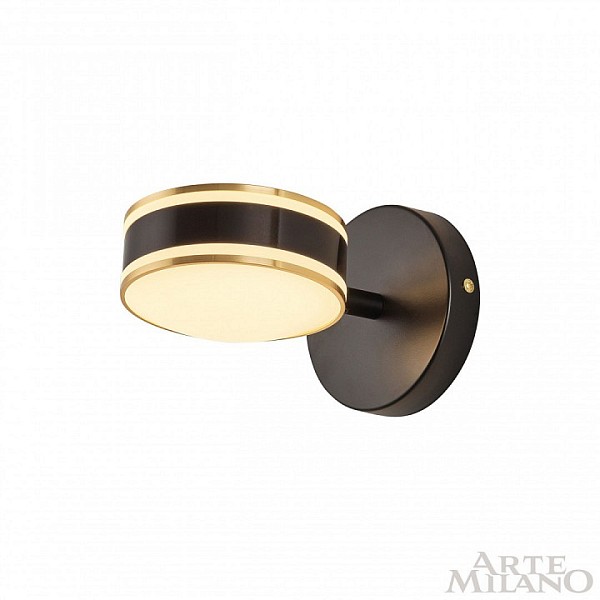 Бра Arte Milano Ferrara-71040 черный арт. 277599/1B BK/GD