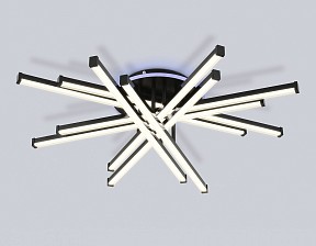 Люстра на штанге Ambrella Light COMFORT черный арт. FL6276