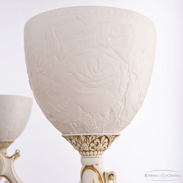 Подвесная люстра Bohemia Ivele Crystal AL7801 белый арт. AL78101P/8/250 A WMG P1 U Rose