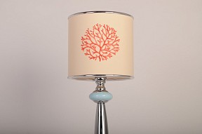Настольная лампа декоративная Manne TL.7737-1BL хром арт. TL.7737-1BL (коралл) настольная лампа 1л