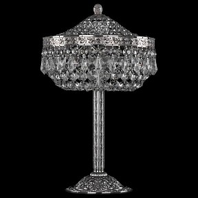 Настольная лампа декоративная Bohemia Ivele Crystal 1901 металл арт. 19011L6/25IV Ni