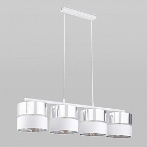 Подвесной светильник TK Lighting Hilton белый арт. 4177 Hilton Silver