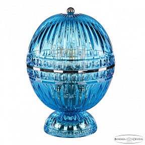 Подвесная люстра Bohemia Ivele Crystal 5680 никель арт. 5480L/20 Ni Aquamarine/M-1G