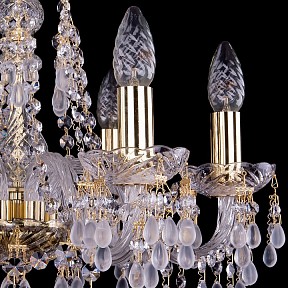 Подвесная люстра Bohemia Ivele Crystal 1410 золото арт. 1410/6/160/G/V0300