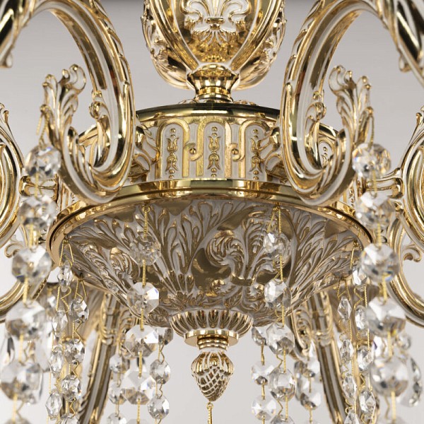 Подвесная люстра Bohemia Ivele Crystal AL7901 золото арт. AL79101/8/250 B GW