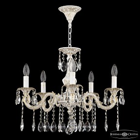 Подвесная люстра Bohemia Ivele Crystal AL7901 белый арт. AL79101/5/175 A WMG