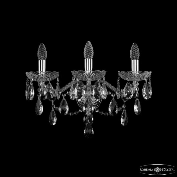Бра Bohemia Ivele Crystal 1415 никель арт. 1415B/3/200/XL Ni