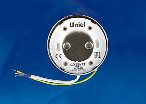 Накладной светильник Uniel Prom металл арт. GX53/FT NICKEL 10 PROM
